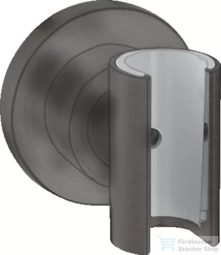 Hansgrohe AXOR CITTERIO zuhanytartó,szálcsiszolt fekete króm 39525340