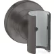 Hansgrohe AXOR CITTERIO zuhanytartó,szálcsiszolt fekete króm 39525340