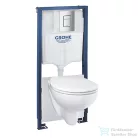 Grohe SOLIDO 4 részes wc szett króm nyomólappal,39586000