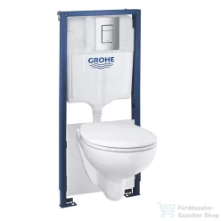 Grohe SOLIDO 4 részes wc szett króm nyomólappal,39586000