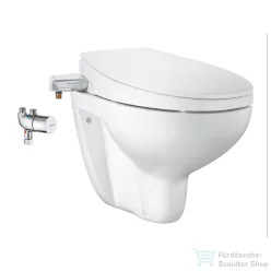   Grohe Bau Ceramic perem nélküli függesztett wc bidés tetővel (manuális),fehér 39652SH0