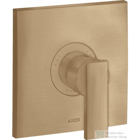 Hansgrohe AXOR Citterio falsík alatti kád/zuhany csaptelep,szálcsiszolt bronz 39655140