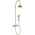 Hansgrohe AXOR CITTERIO Showerpipe termosztátos zuhanyrendszer,szálcsiszolt bronz 39670140