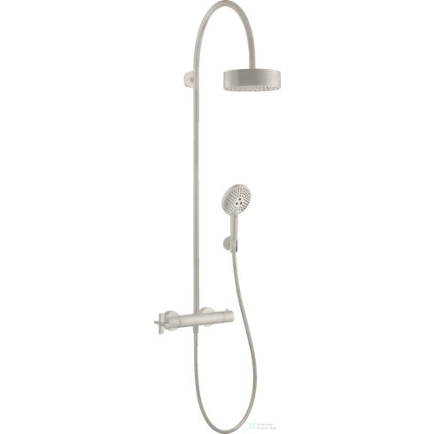 Hansgrohe AXOR CITTERIO Showerpipe termosztátos zuhanyrendszer,rozsdamentes acél hatású 39670800