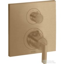   Hansgrohe AXOR Citterio falsík alatti termosztátos kád/zuhany csaptelep alaptest nélkül,szálcsiszolt bronz 39700140