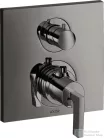 Hansgrohe AXOR Citterio falsík alatti termosztátos kád/zuhany csaptelep alaptest nélkül,polírozott fekete króm 39700330