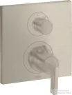 Hansgrohe AXOR Citterio falsík alatti termosztátos kád/zuhany csaptelep alaptest nélkül,szálcsiszolt nikkel 39700820