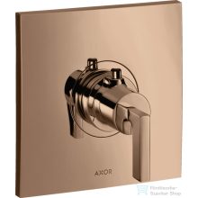   Hansgrohe AXOR Citterio Highlow falsík alatti termosztátos csaptelep,polírozott vörös arany hatású 39711300