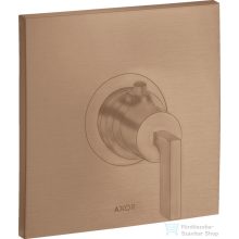   Hansgrohe AXOR Citterio Highlow falsík alatti termosztátos csaptelep,szálcsiszolt vörös arany hatású 39711310