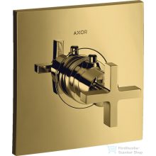   Hansgrohe AXOR Citterio Highlow falsík alatti termosztátos csaptelep,polírozott arany hatású 39716990