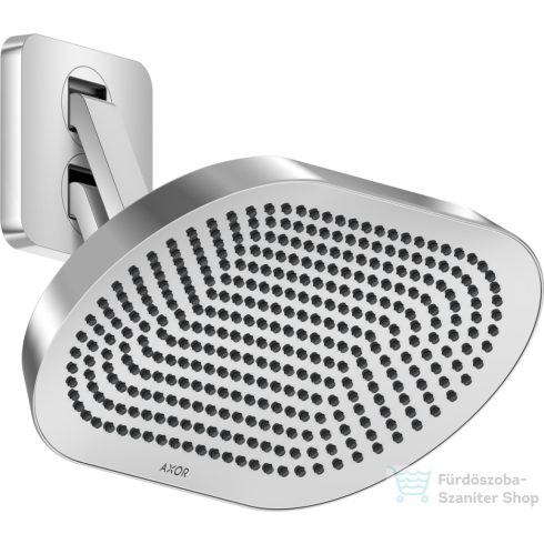 Hansgrohe AXOR SHOWERSPHERE 37x22 cm-es 2 funkciós, állítható esőztető zuhanykarral, alaptest nélkül, króm 39745000