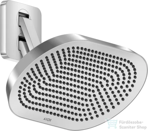Hansgrohe AXOR SHOWERSPHERE 37x22 cm-es 2 funkciós, állítható esőztető zuhanykarral, alaptest nélkül, króm 39745000
