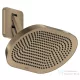 Hansgrohe AXOR SHOWERSPHERE 37x22 cm-es 2 funkciós, állítható esőztető zuhanykarral, alaptest nélkül, szálcsiszolt bronz 39745140