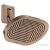 Hansgrohe AXOR SHOWERSPHERE 37x22 cm-es 2 funkciós, állítható esőztető zuhanykarral, alaptest nélkül, szálcsiszolt vörös arany hatású 39745310