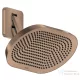 Hansgrohe AXOR SHOWERSPHERE 37x22 cm-es 2 funkciós, állítható esőztető zuhanykarral, alaptest nélkül, szálcsiszolt vörös arany hatású 39745310