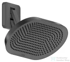 Hansgrohe AXOR SHOWERSPHERE 37x22 cm-es 2 funkciós, állítható esőztető zuhanykarral, alaptest nélkül, szálcsiszolt fekete króm 39745340