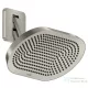 Hansgrohe AXOR SHOWERSPHERE 37x22 cm-es 2 funkciós, állítható esőztető zuhanykarral, alaptest nélkül, rozsdamentes acél hatású 39745800