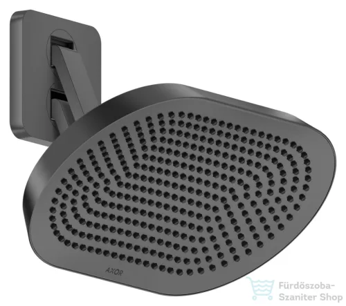Hansgrohe AXOR SHOWERSPHERE Ecosmart 37x22 cm-es 2 funkciós, állítható esőztető zuhanykarral, alaptest nélkül, polírozott fekete króm 39746330