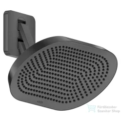  Hansgrohe AXOR SHOWERSPHERE Ecosmart 37x22 cm-es 2 funkciós, állítható esőztető zuhanykarral, alaptest nélkül, szálcsiszolt fekete króm 39746340