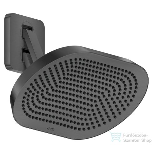Hansgrohe AXOR SHOWERSPHERE Ecosmart 37x22 cm-es 2 funkciós, állítható esőztető zuhanykarral, alaptest nélkül, szálcsiszolt fekete króm 39746340