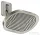 Hansgrohe AXOR SHOWERSPHERE Ecosmart 37x22 cm-es 2 funkciós, állítható esőztető zuhanykarral, alaptest nélkül, rozsdamentes acél hatású 39746800