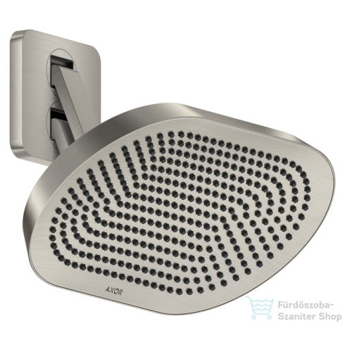 Hansgrohe AXOR SHOWERSPHERE Ecosmart 37x22 cm-es 2 funkciós, állítható esőztető zuhanykarral, alaptest nélkül, rozsdamentes acél hatású 39746800