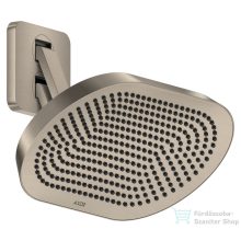   Hansgrohe AXOR SHOWERSPHERE Ecosmart 37x22 cm-es 2 funkciós, állítható esőztető zuhanykarral, alaptest nélkül, szálcsiszolt nikkel 39746820