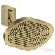 Hansgrohe AXOR SHOWERSPHERE Ecosmart 37x22 cm-es 2 funkciós, állítható esőztető zuhanykarral, alaptest nélkül, szálcsiszolt sárgaréz 39746950