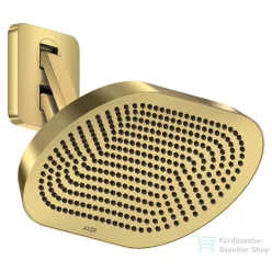   Hansgrohe AXOR SHOWERSPHERE Ecosmart 37x22 cm-es 2 funkciós, állítható esőztető zuhanykarral, alaptest nélkül, polírozott arany hatású 39746990