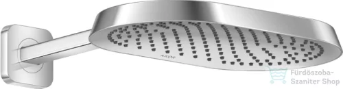 Hansgrohe AXOR SHOWERSPHERE 37x22 cm-es esőztető zuhanykarral, króm 39748000