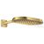 Hansgrohe AXOR SHOWERSPHERE 37x22 cm-es esőztető zuhanykarral, szálcsiszolt arany hatású 39748250
