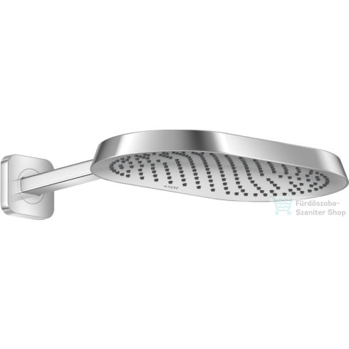 Hansgrohe AXOR SHOWERSPHERE 37x22 cm-es Ecosmart esőztető zuhanykarral, króm 39749000