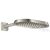 Hansgrohe AXOR SHOWERSPHERE 37x22 cm-es Ecosmart esőztető zuhanykarral, rozsdamentes acél hatású 39749800