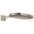 Hansgrohe AXOR SHOWERSPHERE 37x22 cm-es Ecosmart esőztető zuhanykarral, szálcsiszolt nikkel 39749820