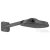 Hansgrohe AXOR SHOWERSPHERE Ecosmart 25x16 cm-es esőztető zuhanykarral, szálcsiszolt fekete króm 39755340