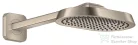 Hansgrohe AXOR SHOWERSPHERE Ecosmart 25x16 cm-es esőztető zuhanykarral, szálcsiszolt nikkel 39755820