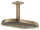 Hansgrohe AXOR SHOWERSPHERE 37x22 cm-es 2 jet mennyezeti esőztető zuhanykarral, alaptest nélkül, szálcsiszolt bronz 39757140