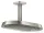 Hansgrohe AXOR SHOWERSPHERE Ecosmart 37x22 cm-es 2 jet mennyezeti esőztető zuhanykarral, alaptest nélkül, rozsdamentes acél hatású 39758800