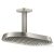 Hansgrohe AXOR SHOWERSPHERE Ecosmart 37x22 cm-es 2 jet mennyezeti esőztető zuhanykarral, alaptest nélkül, rozsdamentes acél hatású 39758800
