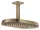 Hansgrohe AXOR SHOWERSPHERE Ecosmart 37x22 cm-es 1 jet mennyezeti esőztető zuhanykarral, szálcsiszolt bronz 39761140