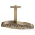 Hansgrohe AXOR SHOWERSPHERE Ecosmart 37x22 cm-es 1 jet mennyezeti esőztető zuhanykarral, szálcsiszolt bronz 39761140