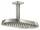 Hansgrohe AXOR SHOWERSPHERE Ecosmart 37x22 cm-es 1 jet mennyezeti esőztető zuhanykarral, rozsdamentes acél hatású 39761800