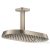 Hansgrohe AXOR SHOWERSPHERE Ecosmart 37x22 cm-es 1 jet mennyezeti esőztető zuhanykarral, szálcsiszolt nikkel 39761820