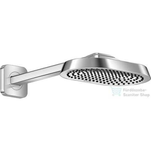 Hansgrohe AXOR SHOWERSPHERE Ecosmart+ 25x16 cm-es esőztető zuhanykarral, króm 39770000