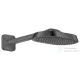 Hansgrohe AXOR SHOWERSPHERE Ecosmart+ 25x16 cm-es esőztető zuhanykarral, szálcsiszolt fekete króm 39770340