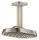 Hansgrohe AXOR SHOWERSPHERE Ecosmart+ 25x16 cm-es 1 jet mennyezeti esőztető zuhanykarral, szálcsiszolt nikkel 39771820