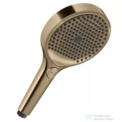   Hansgrohe AXOR SHOWERSOLUTIONS Ecosmart+ 3 funkciós kézizuhany, szálcsiszolt bronz 39774140