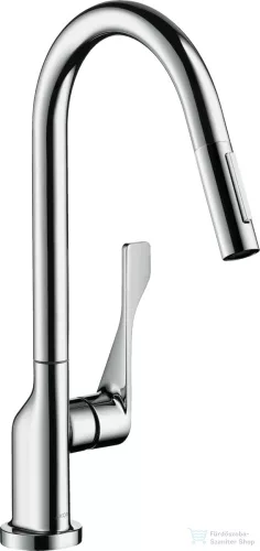 Hansgrohe AXOR CITTERIO Eco kihúzható fejes mosogató csaptelep 250 2 jet, króm 39832000