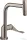 Hansgrohe AXOR CITTERIO Select egykaros konyhai csaptelep kihúzható zuhanyfejjel, rozsdamentes acél hatású 39861800