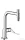 Hansgrohe AXOR CITTERIO Select S-Box egykaros konyhai csaptelep kihúzható zuhanyfejjel,2 jet, króm 39862000